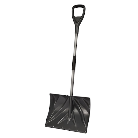 Emsco Group Northern Lites 18in Snodozer Combination Shovel w/Metal Handle, D-Grip, Cushioned Grip 1187-1